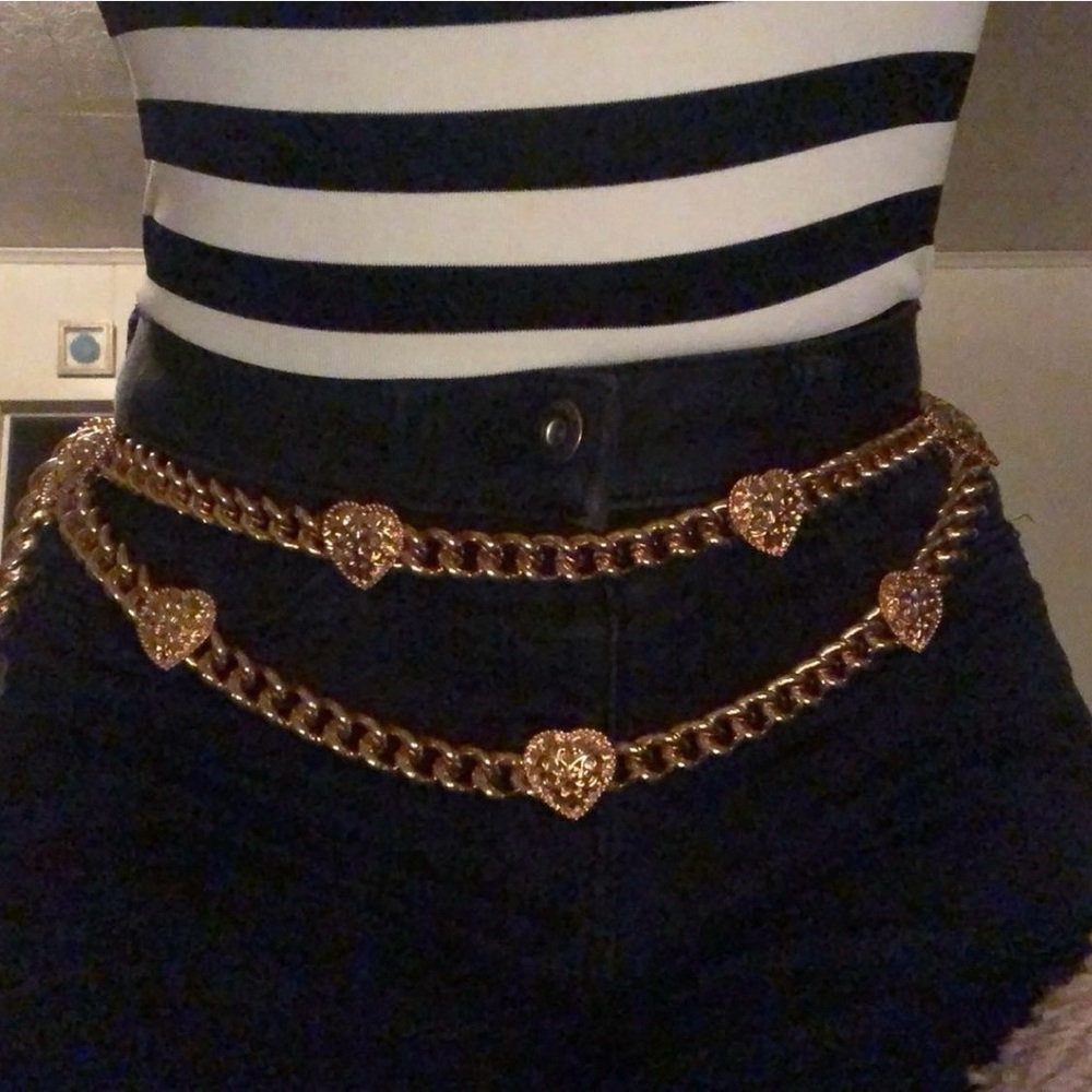 Gold Heart St John’s belt